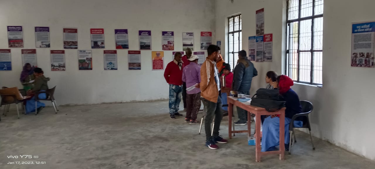 गोंडा : महाकवि तुलसीदास स्नातकोत्तर महाविद्यालय में गायत्री परिवार के तत्वावधान में महाविद्यालय की प्राचार्या डॉ बीना सिंह के नेतृत्व में निःशुल्क नेत्र शिविर का किया गया आयोजन