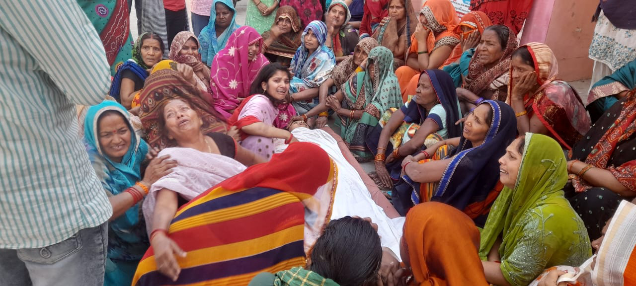 गोंडा : ससुराल आए युवक की घर लौटते समय सड़क दुर्घटना में मौत , परिजनों में मचा कोहराम