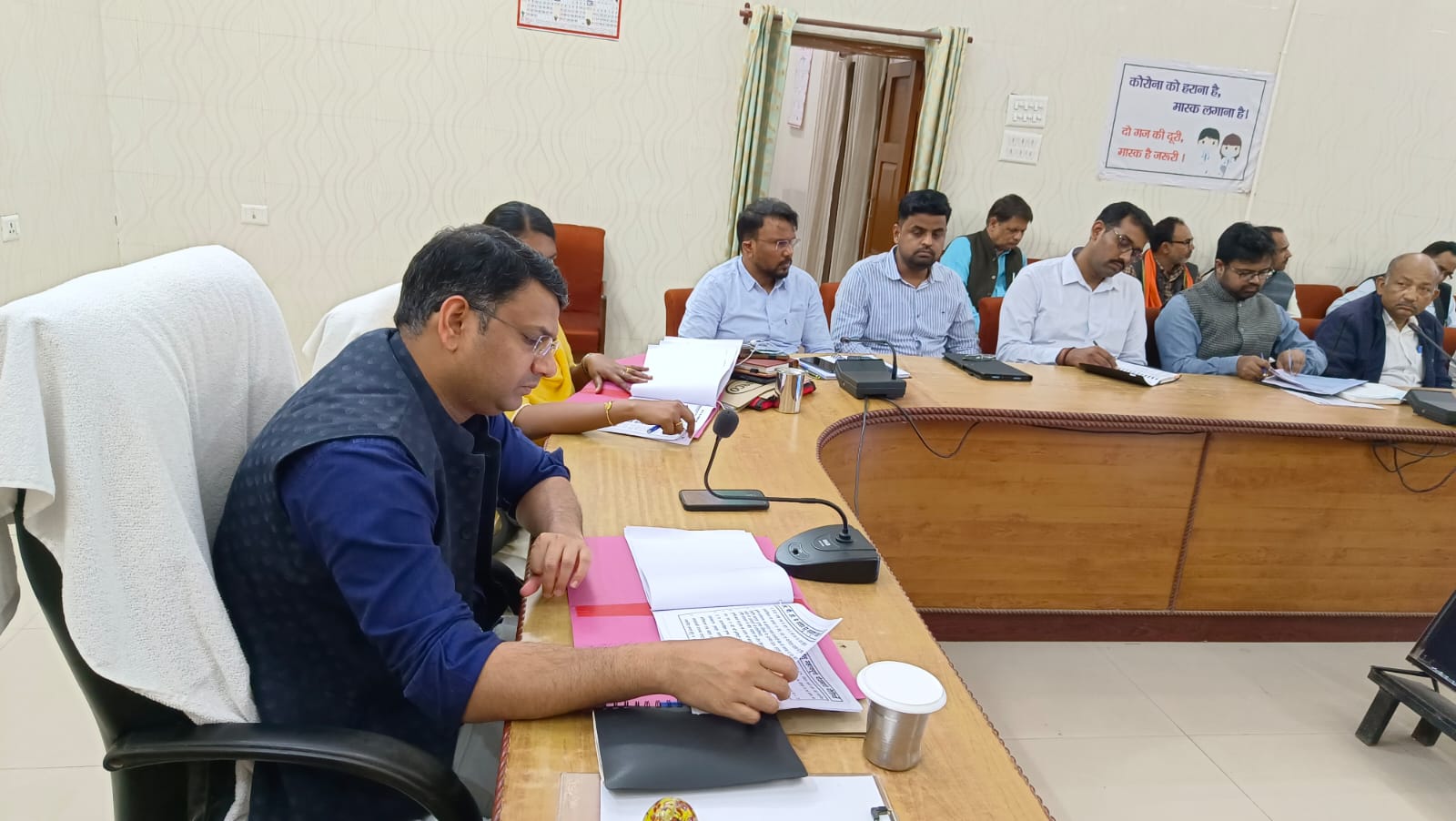 डीएम की अध्यक्षता में एफपीओ एवं जिलास्तरीय परियोजना प्रबन्धन इकाई की बैठक सम्पन्न