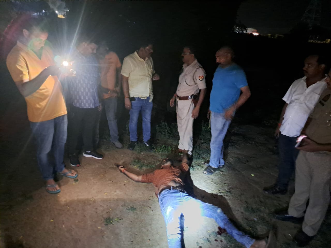 बदमाश अमित चौधरी पुलिस मुठभेड़ में घायल/गिरफ्तार... 11.09.2023