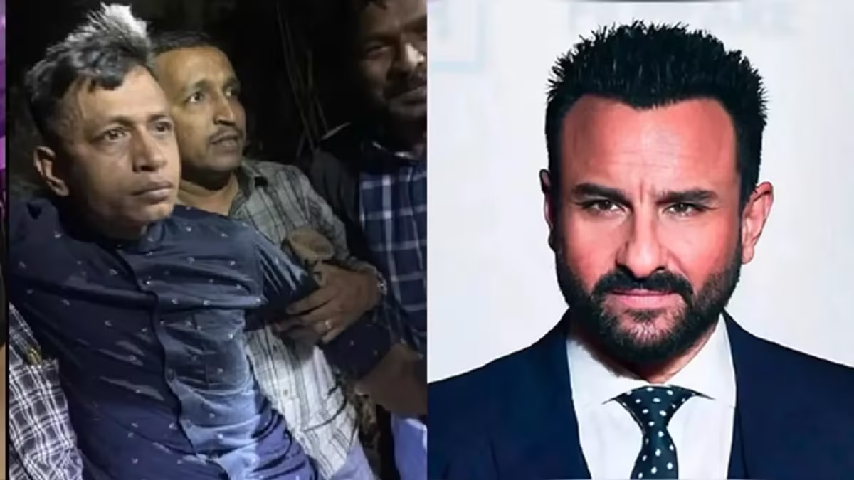 सैफ अली खान पर चाकू से हमला करने वाला आरोपी गिरफ्तार, मुंबई पुलिस ने ठाणे से पकड़ा