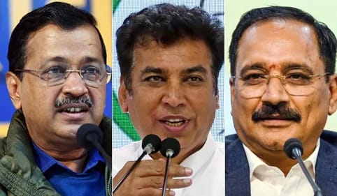दिल्ली के दंगल का विजेता कौन,मोदी का मैजिक चला या केजरीवाल शो' बरकरार,कांग्रेस करेगी कमाल