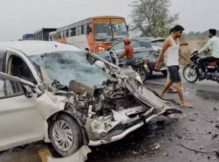 गोंडा : सगाई से लौटते समय हुआ दर्दनाक हादसा, गोंडा के चार लोगों की मौत, तीन घायल